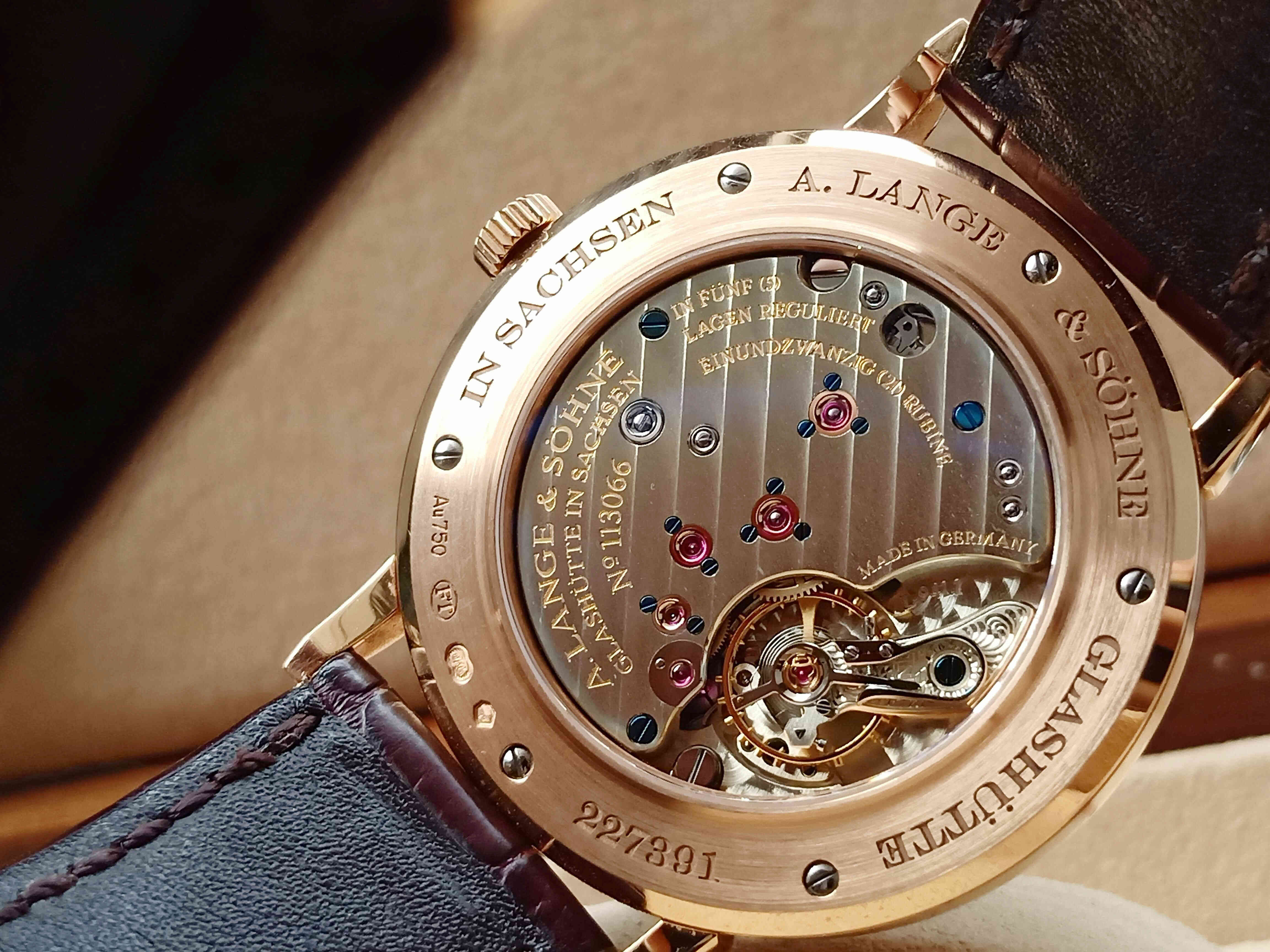 A.Lange & Söhne Saxonia Rose Gold