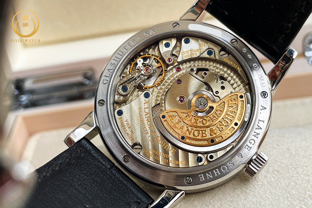 A. Lange & Sohne Saxonia Langematik Perpetual Platinum