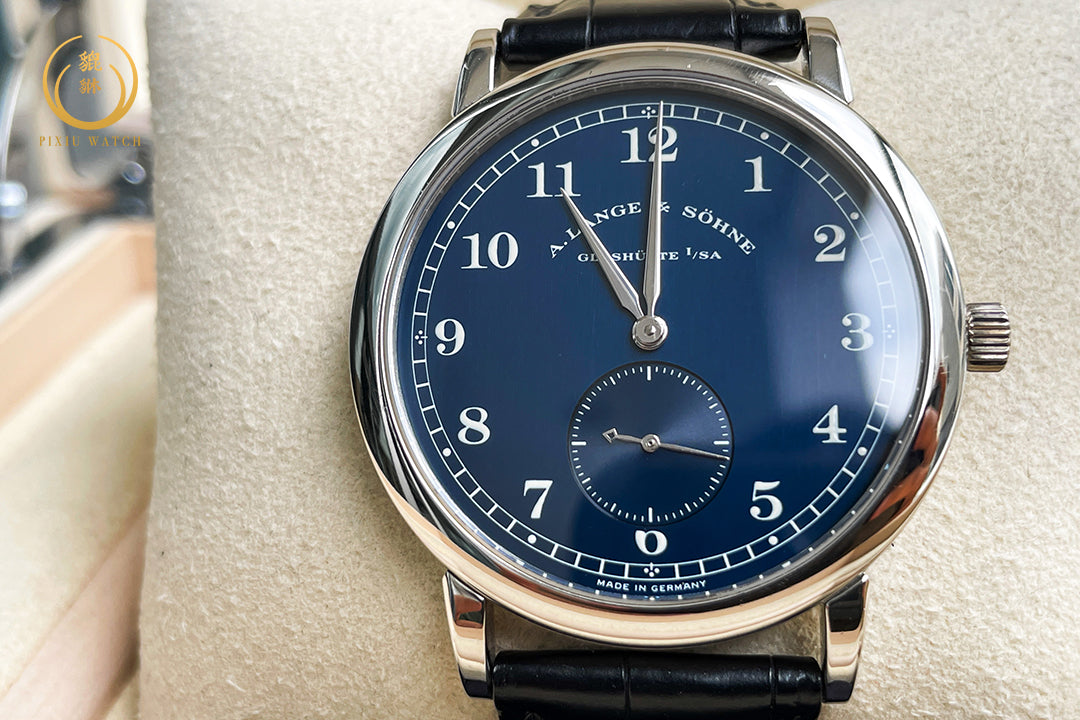 A.Lange & Sohne 1815 18K White Gold Blue Dial