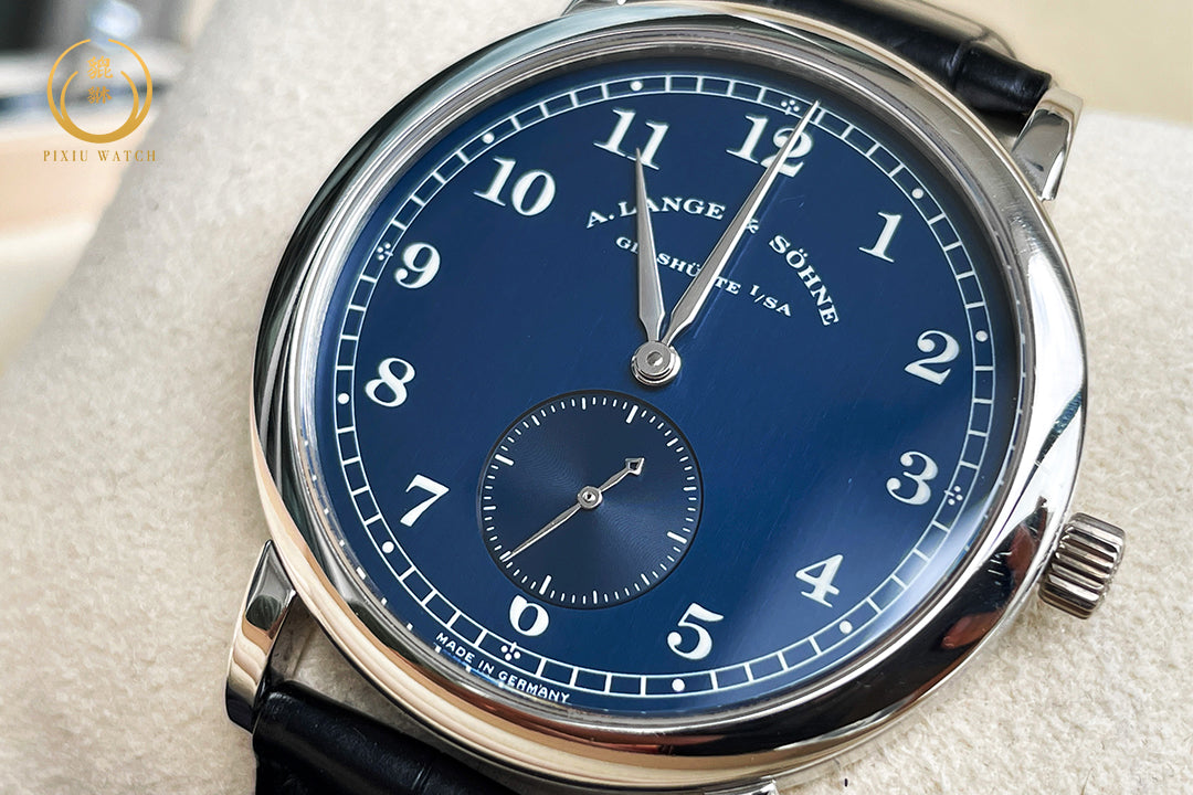 A.Lange & Sohne 1815 18K White Gold Blue Dial