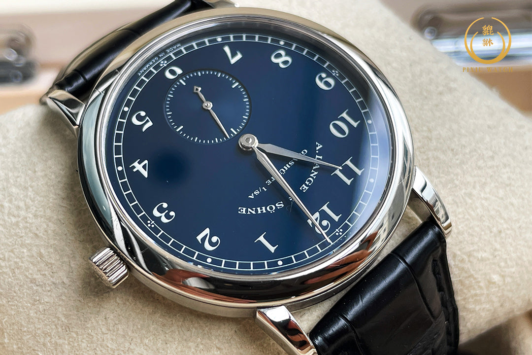 A.Lange & Sohne 1815 18K White Gold Blue Dial