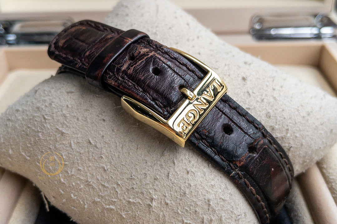 A. Lange & Sohne Lange 1 Yellow Gold