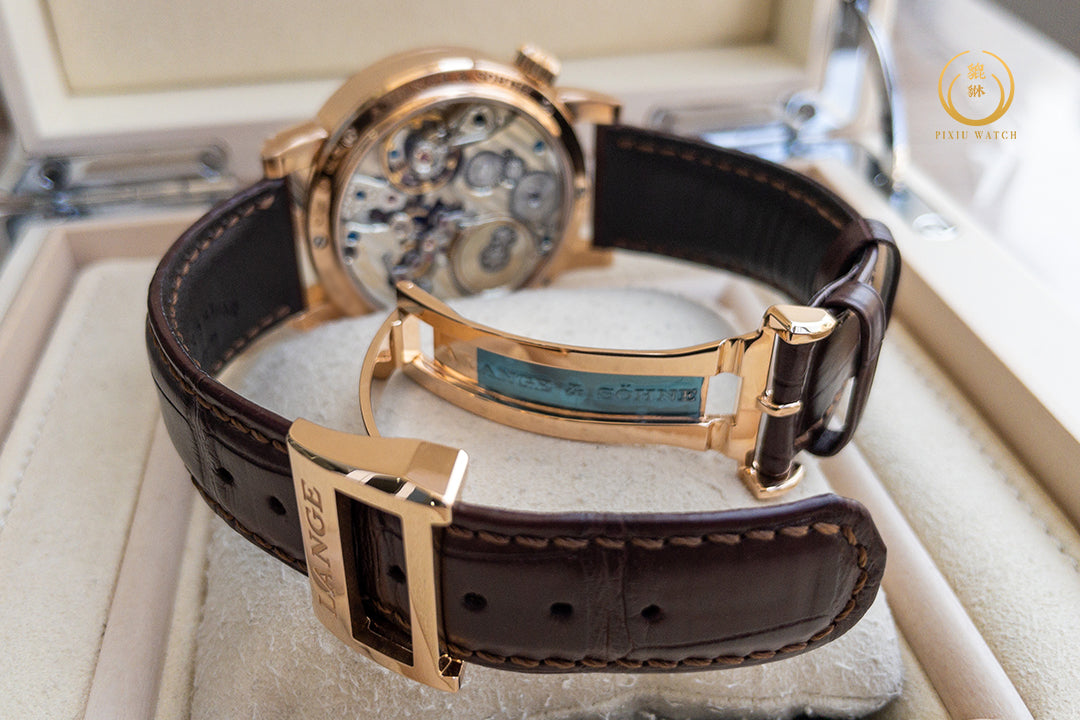 “ของใหม่” A. Lange & Sohne Zeitwerk Pink Gold