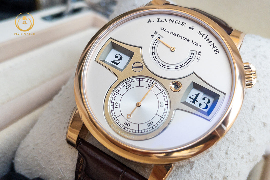 “ของใหม่” A. Lange & Sohne Zeitwerk Pink Gold