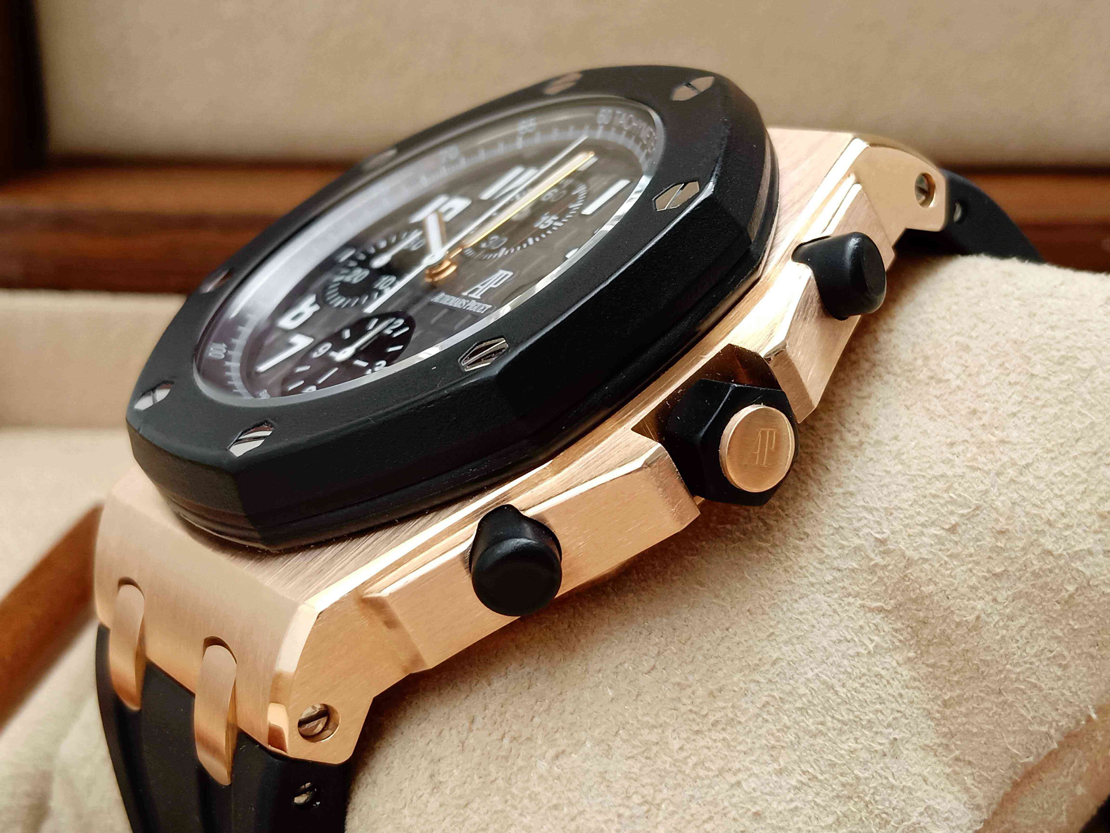 Audemars Piguet Royal Oak Offshore Rubber Clad Rose Gold