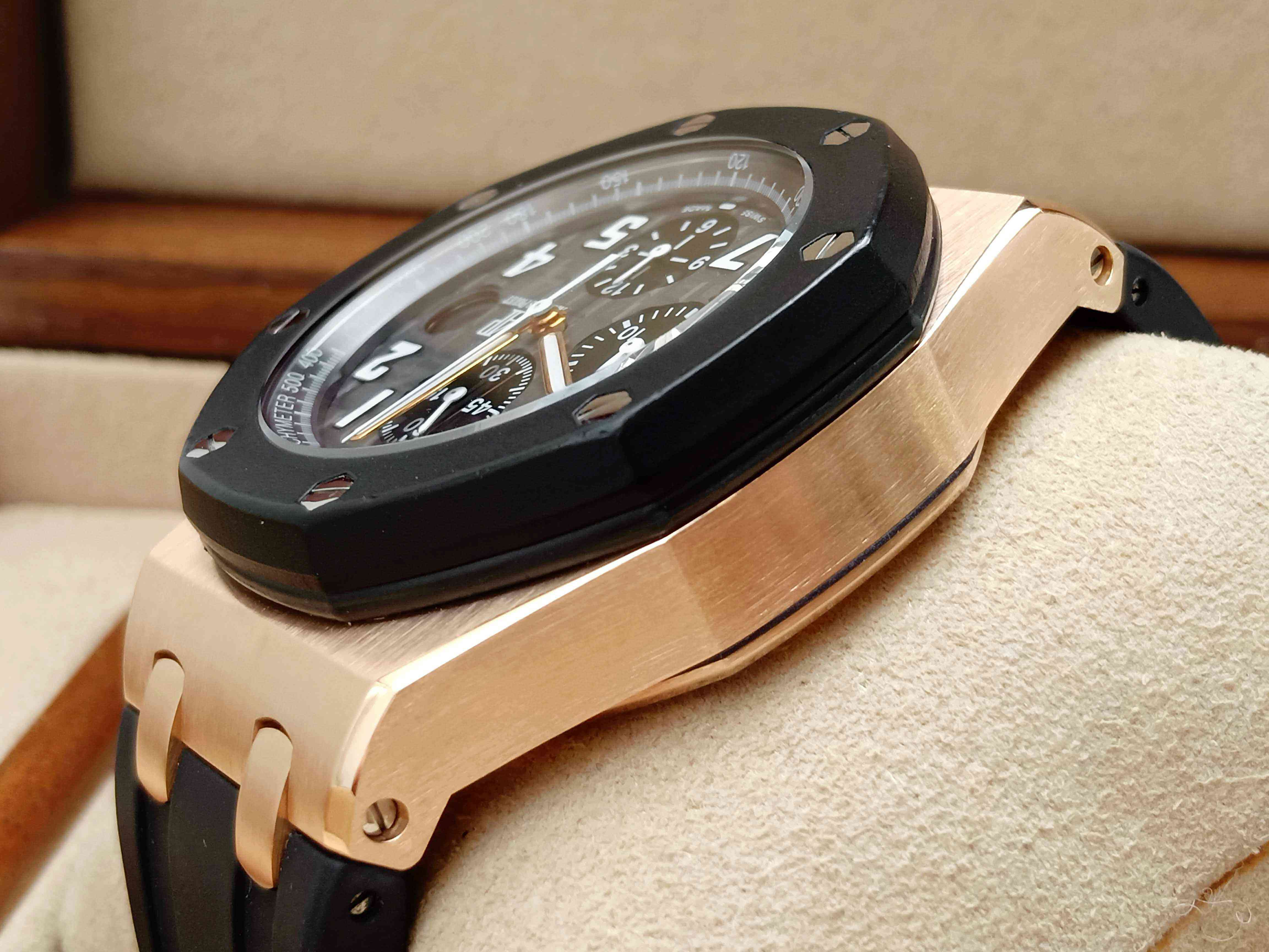 Audemars Piguet Royal Oak Offshore Rubber Clad Rose Gold