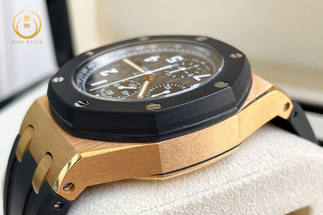 Audemars Piguet Royal Oak Offshore Rubber Clad Pink Gold