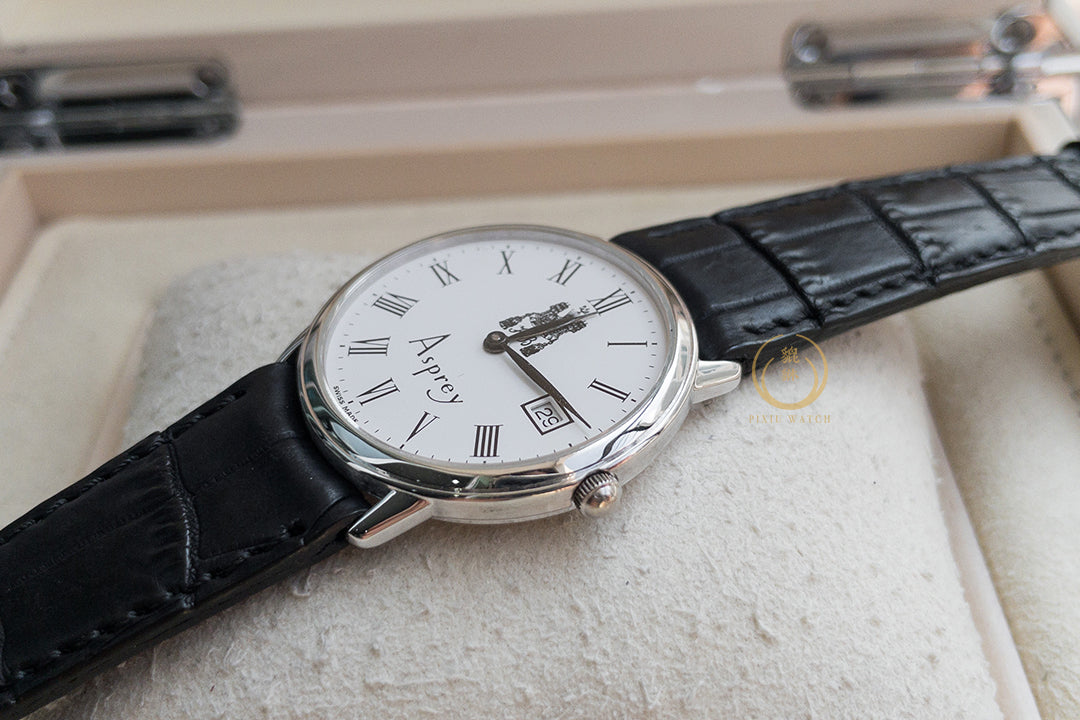 Audemars Piguet Asprey For Sultan Of Brunei 18CT White Gold Quartz