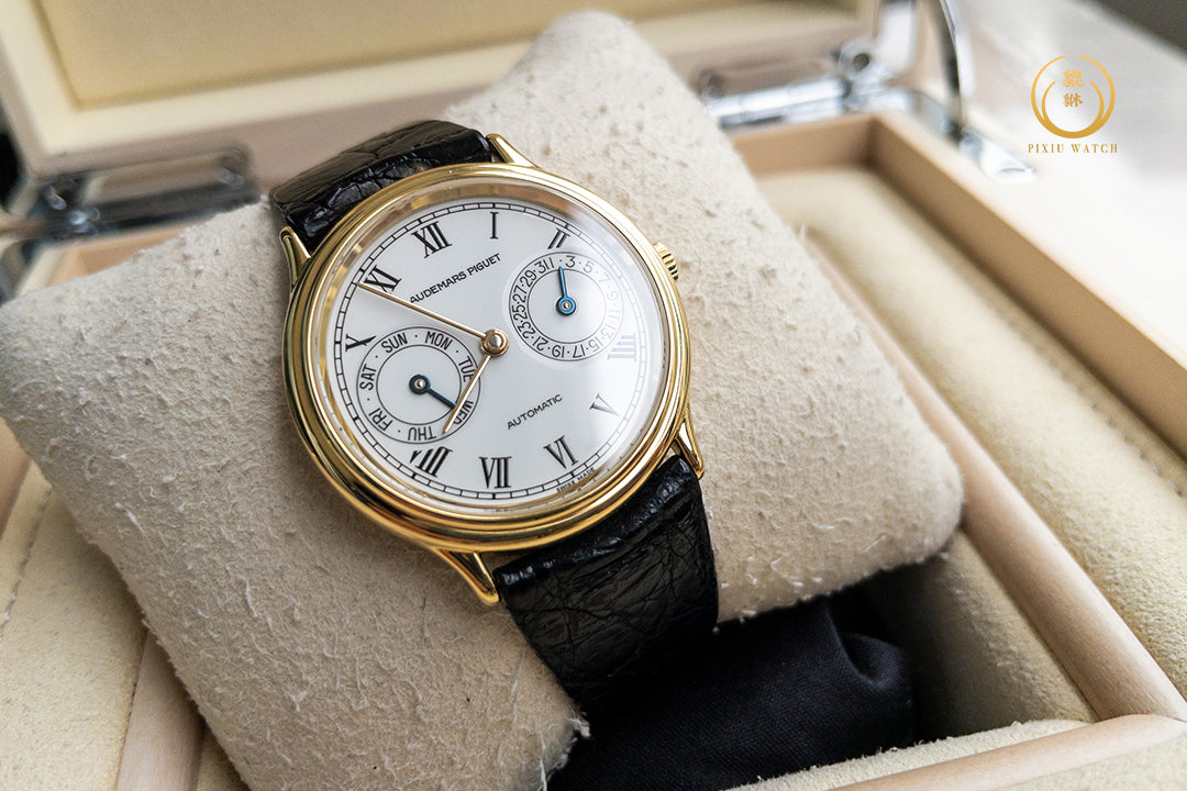 Audemars Piguet Jules Day-Date 18K Yellow Gold