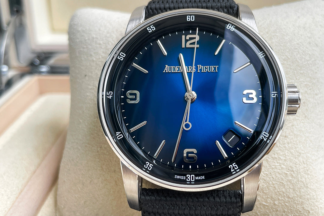 Audemars Piguet CODE 11.59 18CT White Gold Smoked Blue