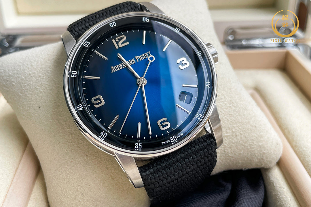 Audemars Piguet CODE 11.59 18CT White Gold Smoked Blue