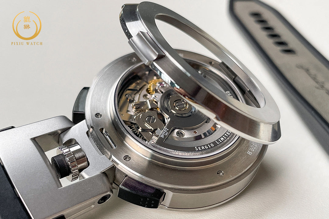 Bovet Sergio Pininfarina Rattrapante Blue Metal Limited 250 Pcs.