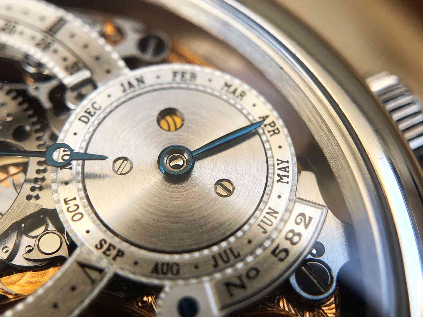 Breguet Classique Complications Tourbillion Perpetual Calendar Skeleton Platinum