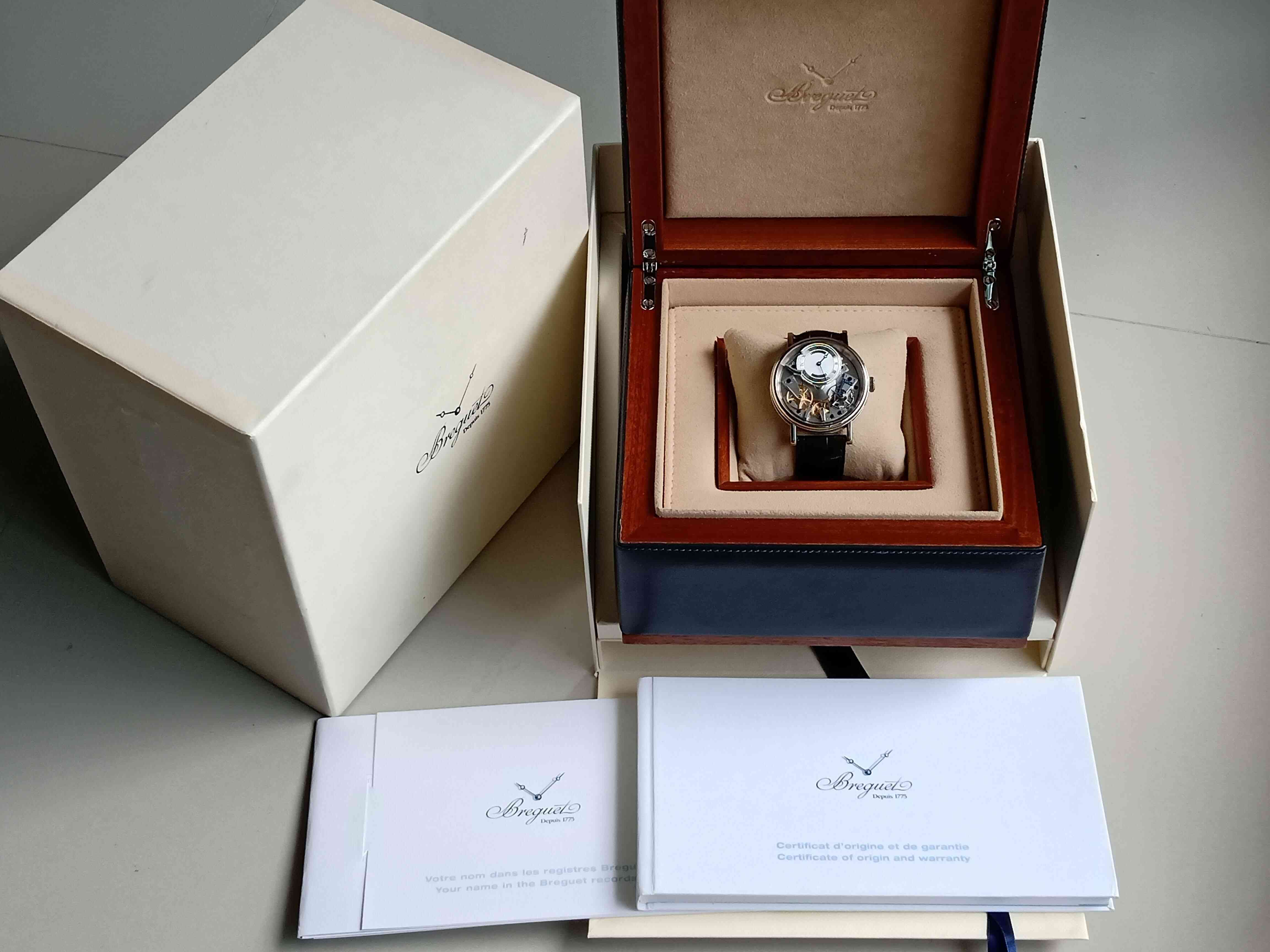 Breguet Tradition Skeleton 7057 White Gold