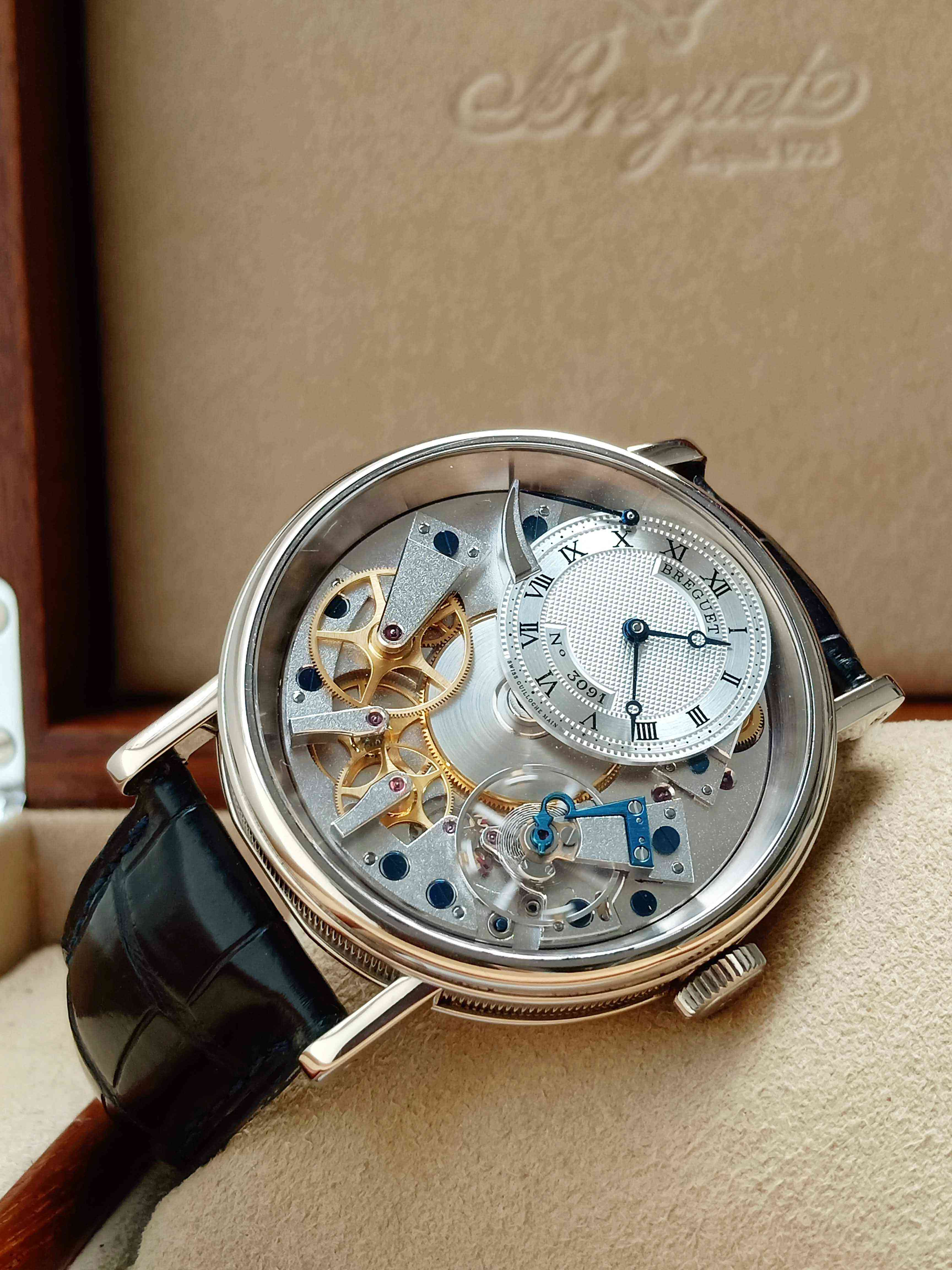 Breguet Tradition Skeleton 7057 White Gold