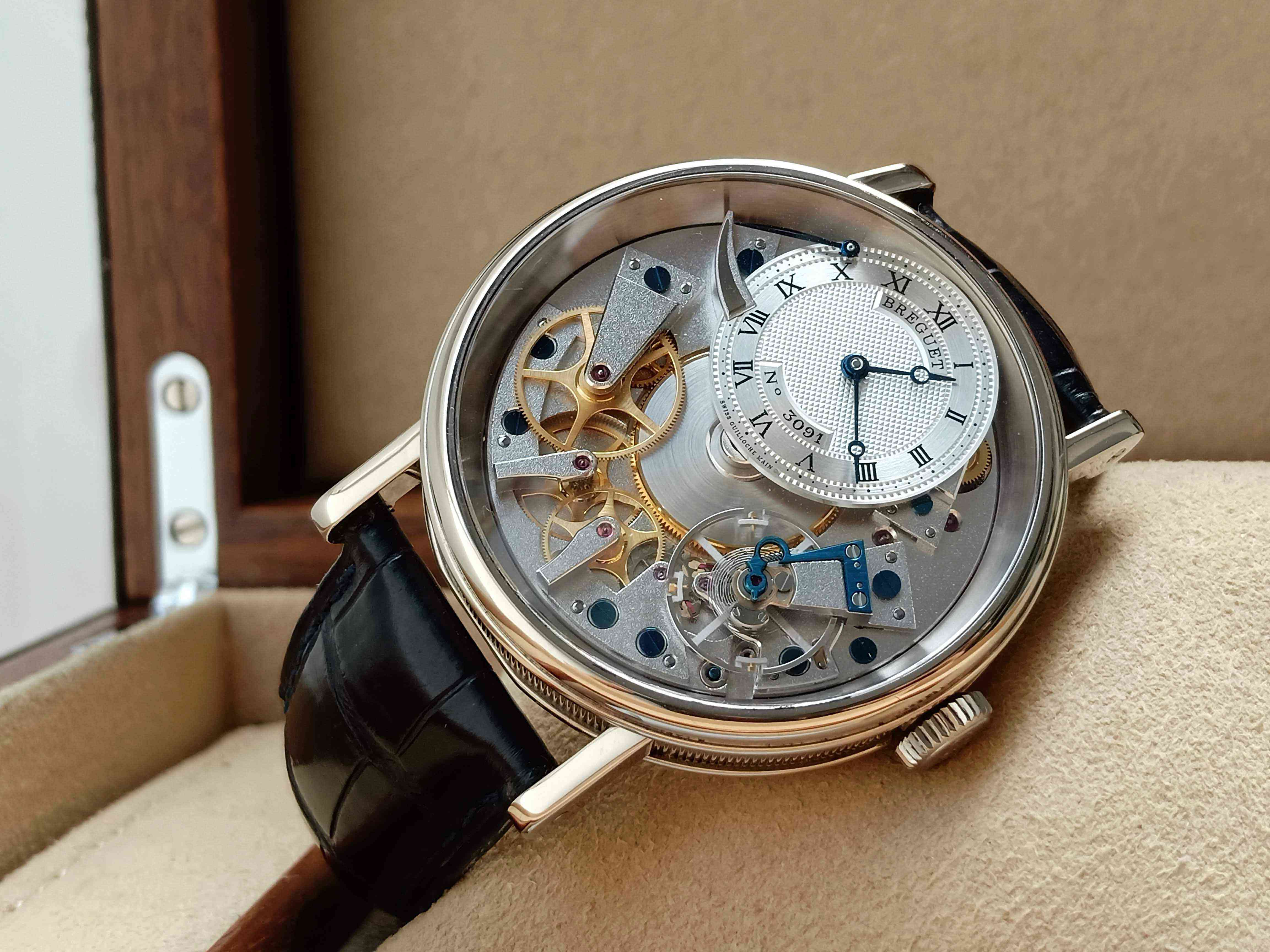 Breguet Tradition Skeleton 7057 White Gold