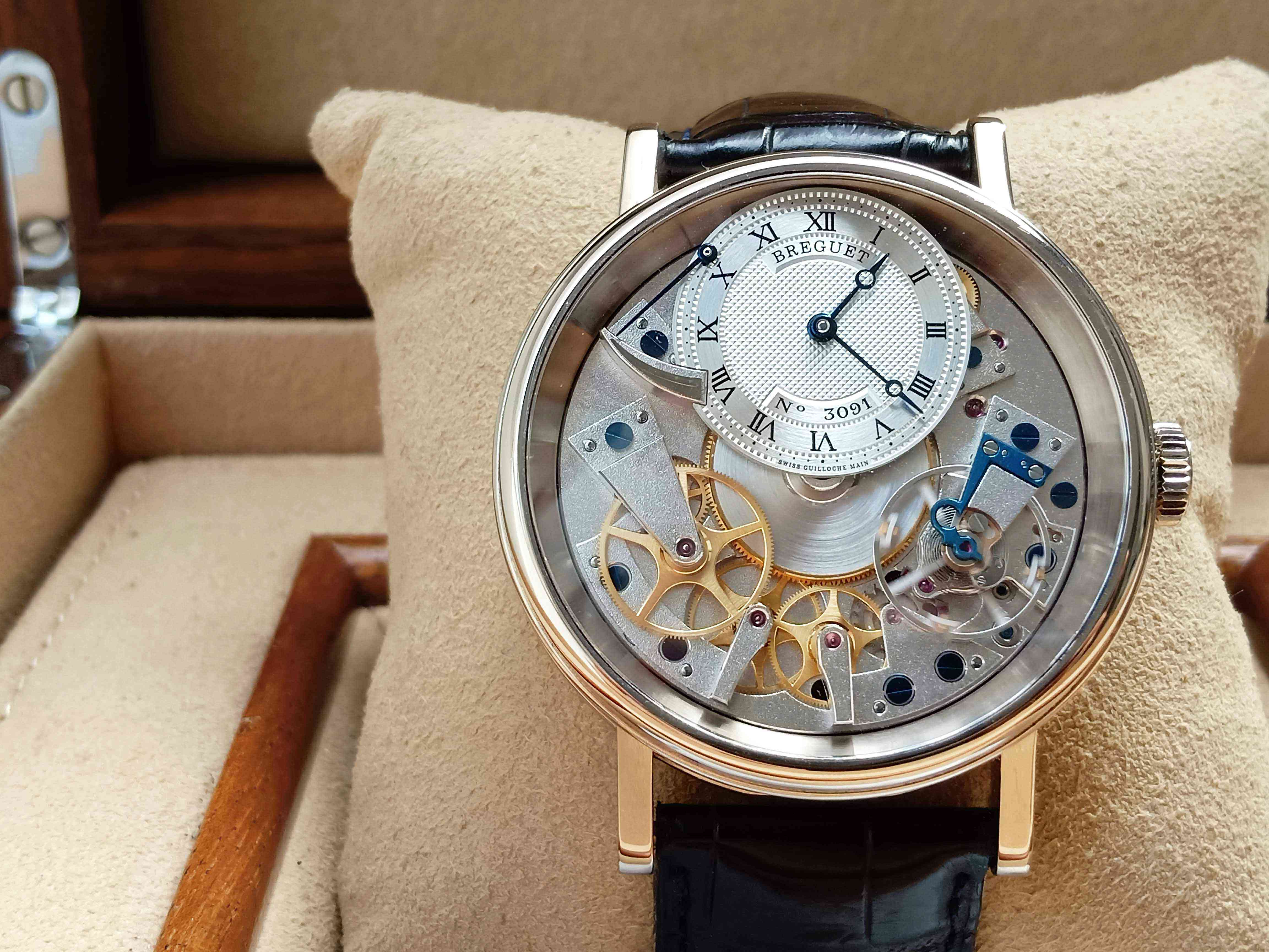 Breguet Tradition Skeleton 7057 White Gold