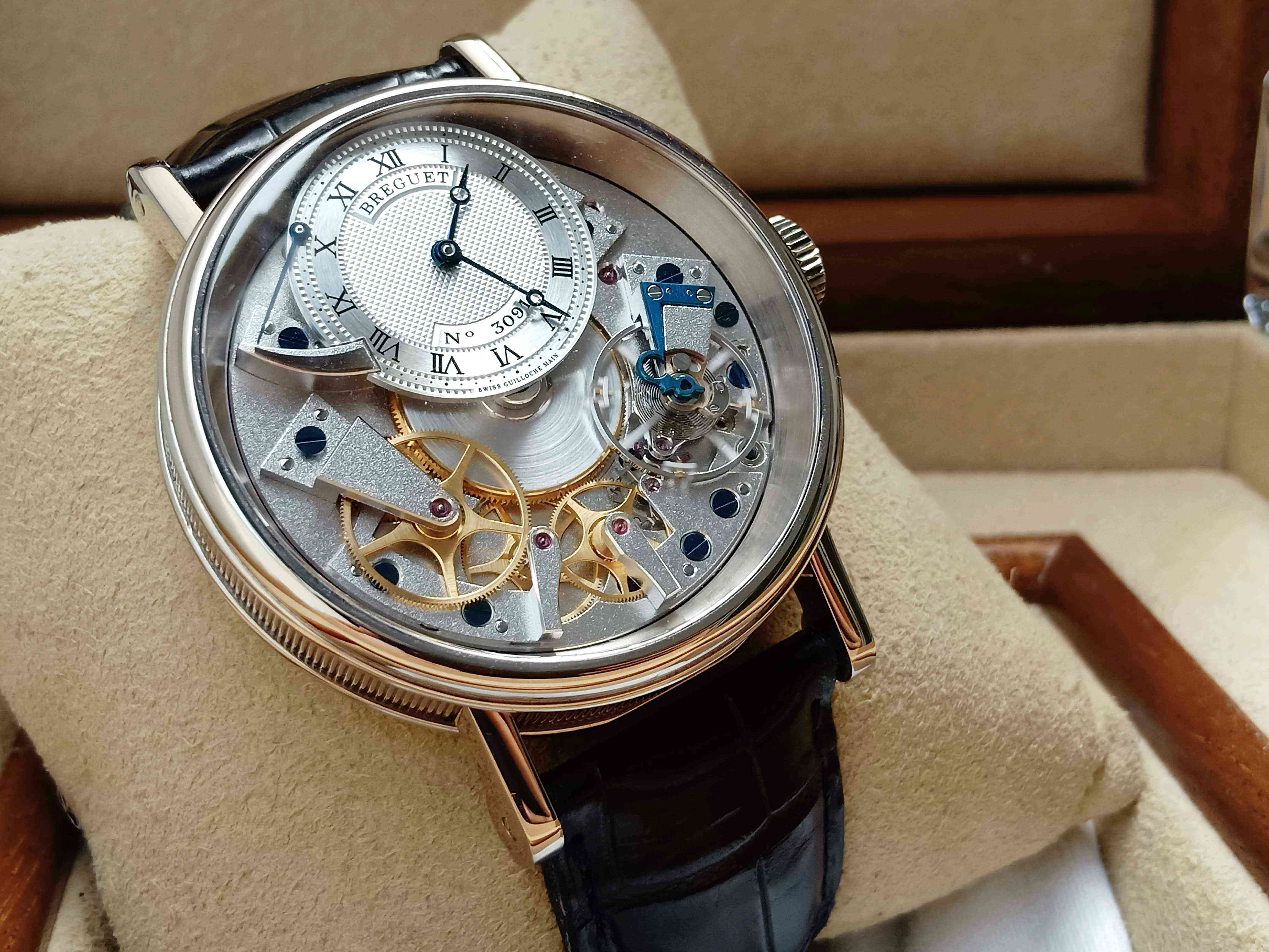 Breguet Tradition Skeleton 7057 White Gold