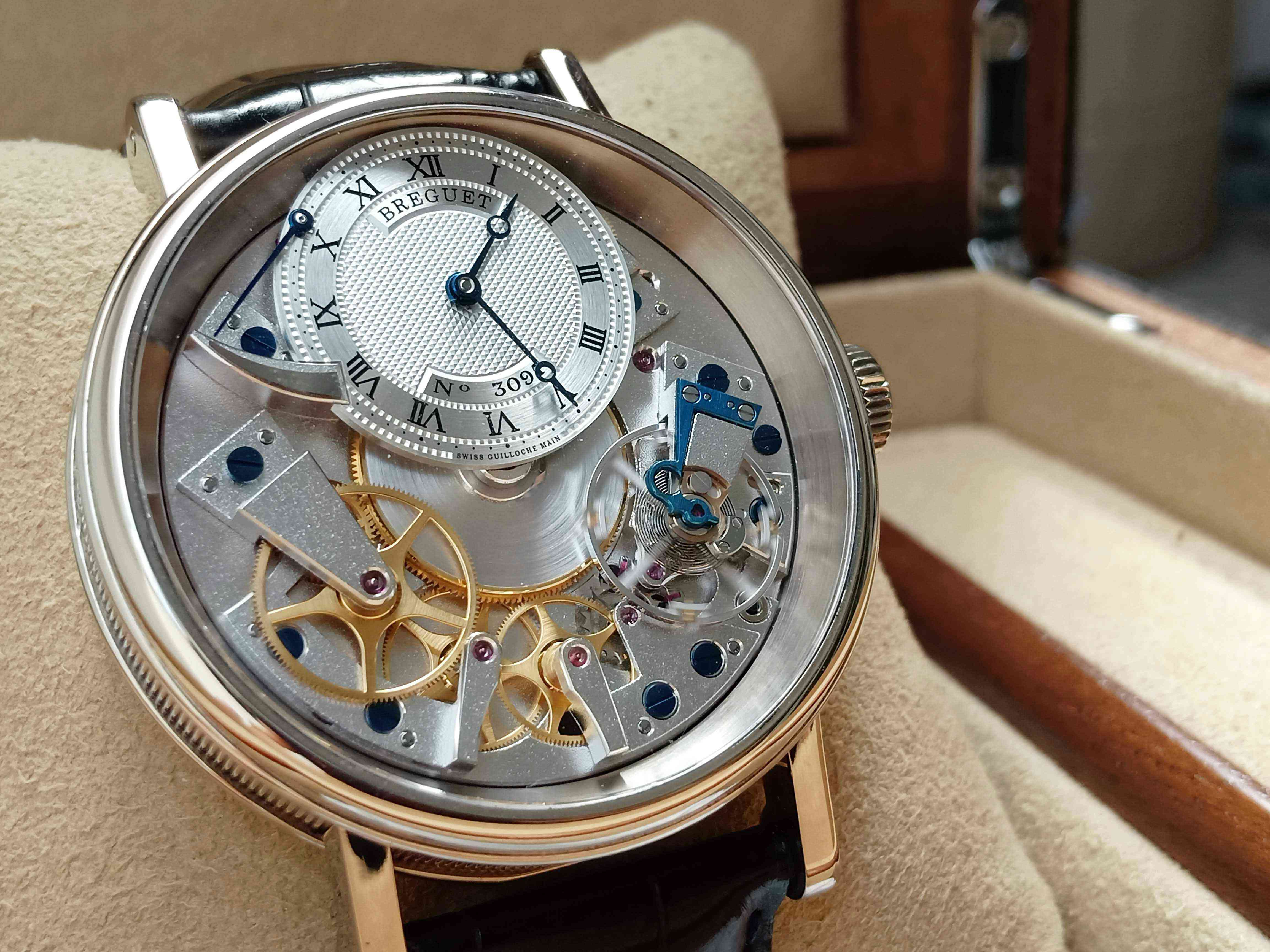 Breguet Tradition Skeleton 7057 White Gold