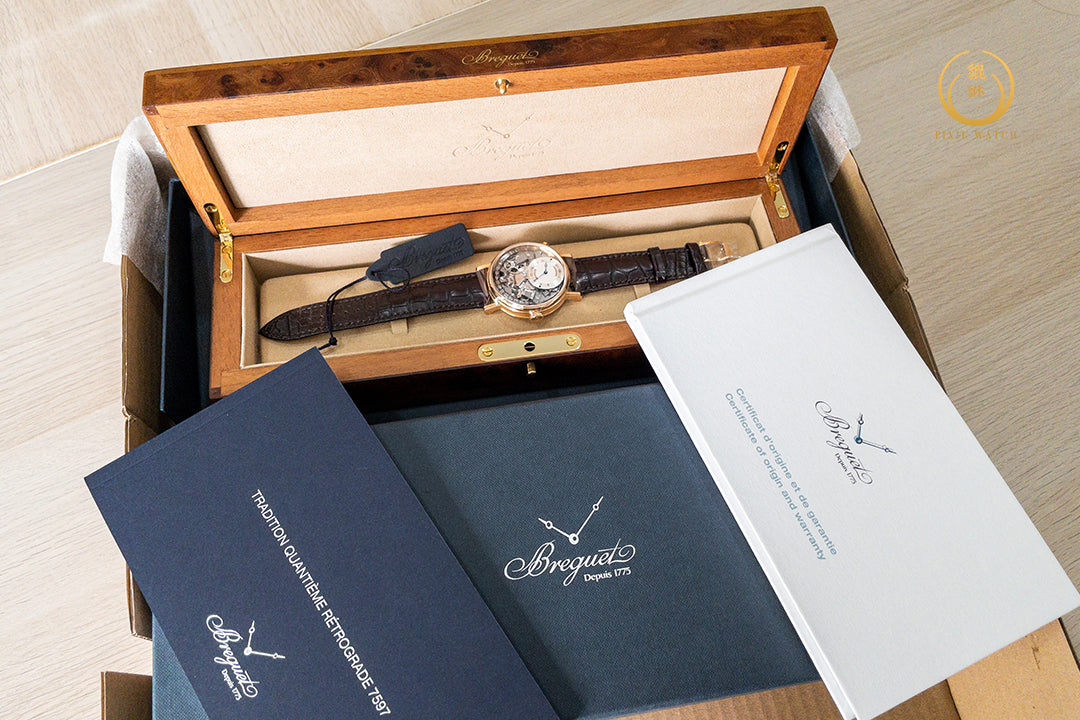 “ของใหม่” Breguet Tradition 7597 Quantieme Retrograde Rose Gold