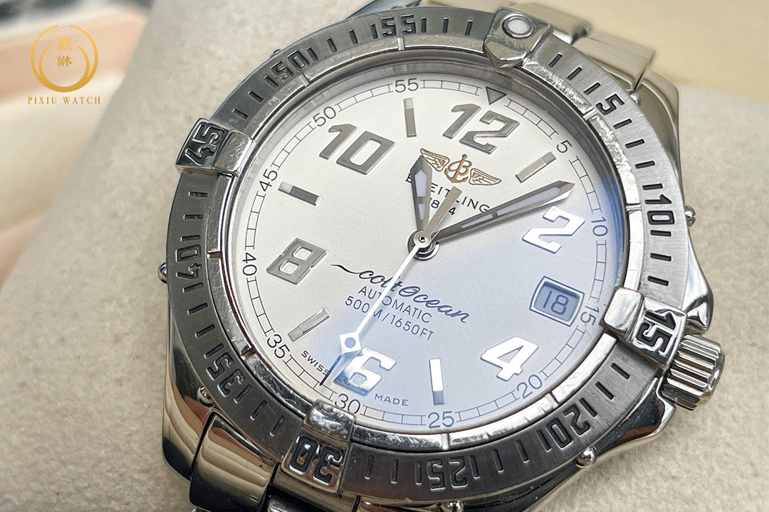 Breitling ColtOcean Date White Dial