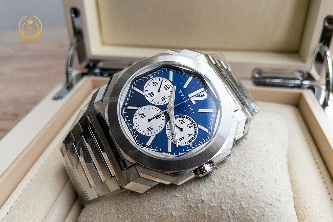 “ของใหม่” Bvlgari Octo Finissimo Chronograph GMT