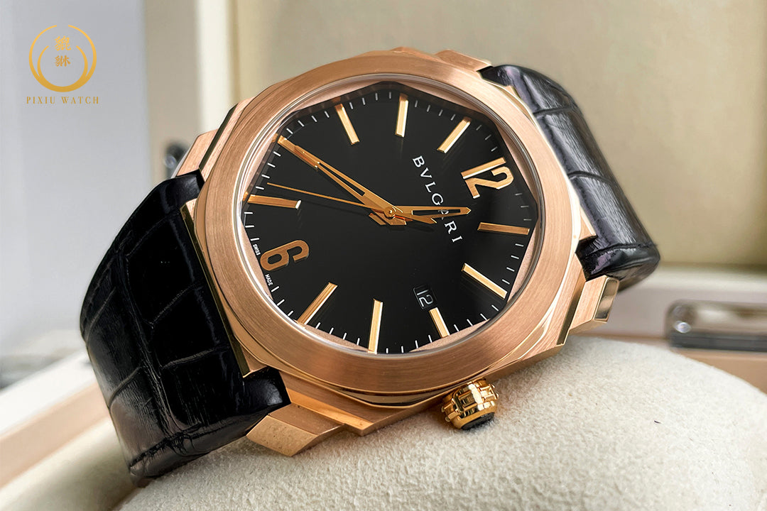 Bvlgari Octo 18K Rose Gold Solotempo