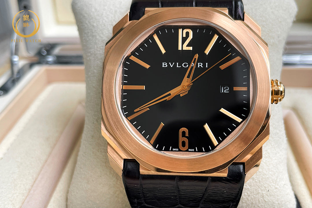 Bvlgari Octo 18K Rose Gold Solotempo