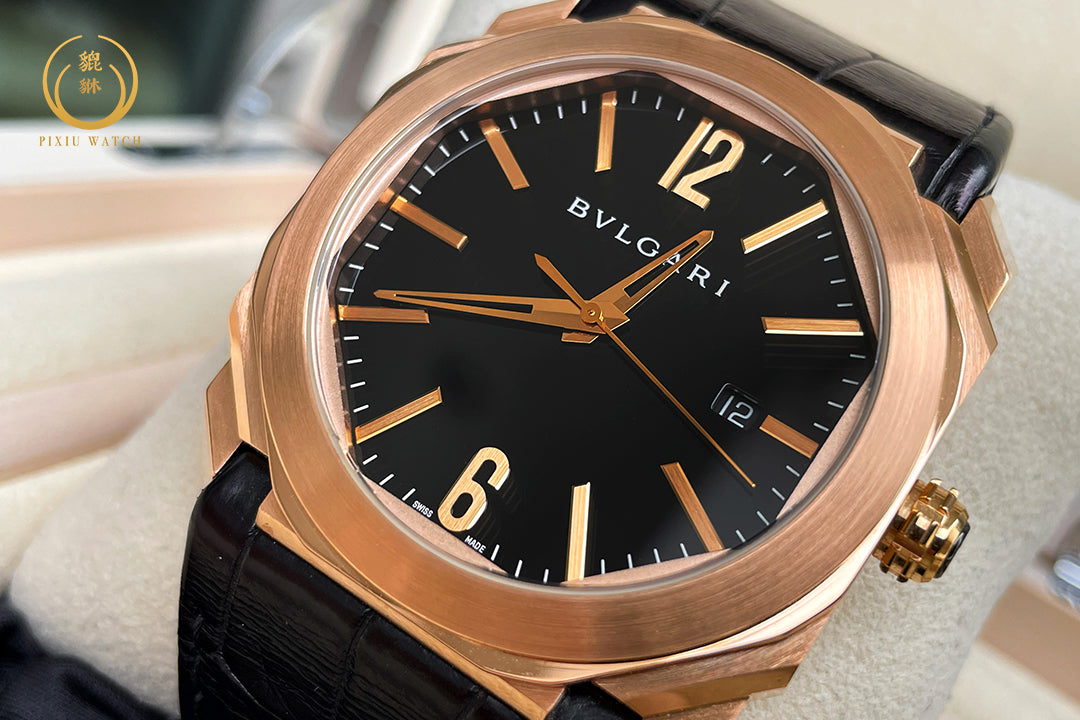 Bvlgari Octo 18K Rose Gold Solotempo