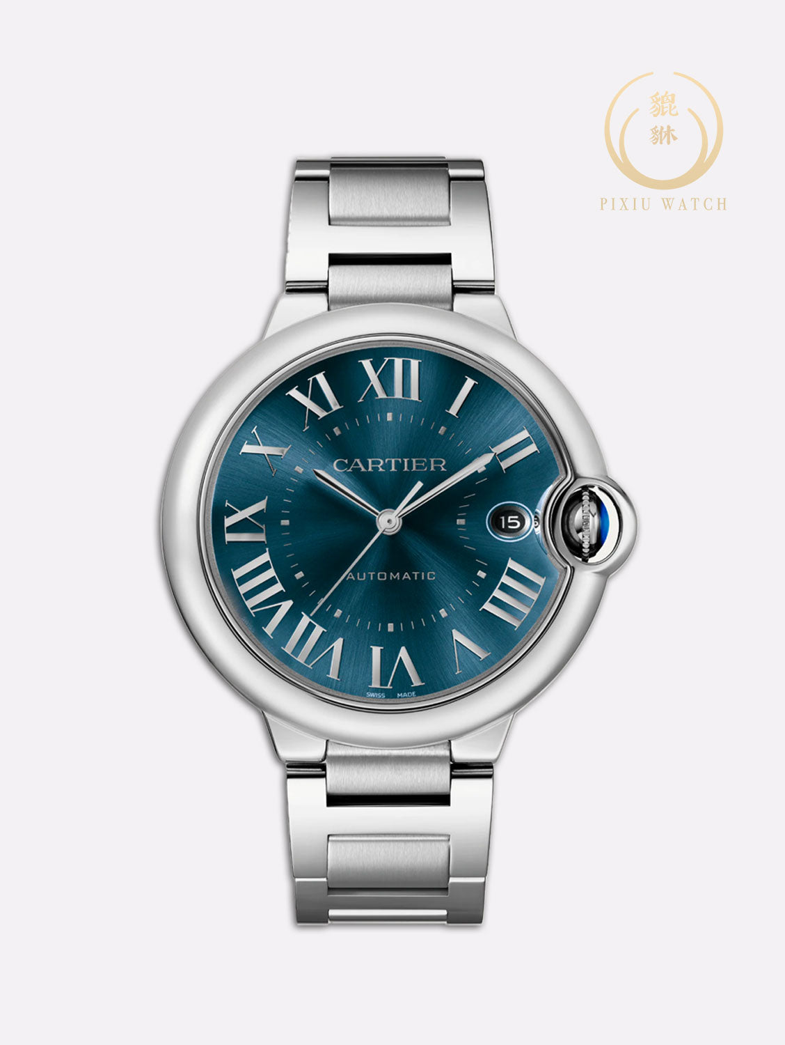 Cartier Ballon Bleu 4345 Blue Sunray