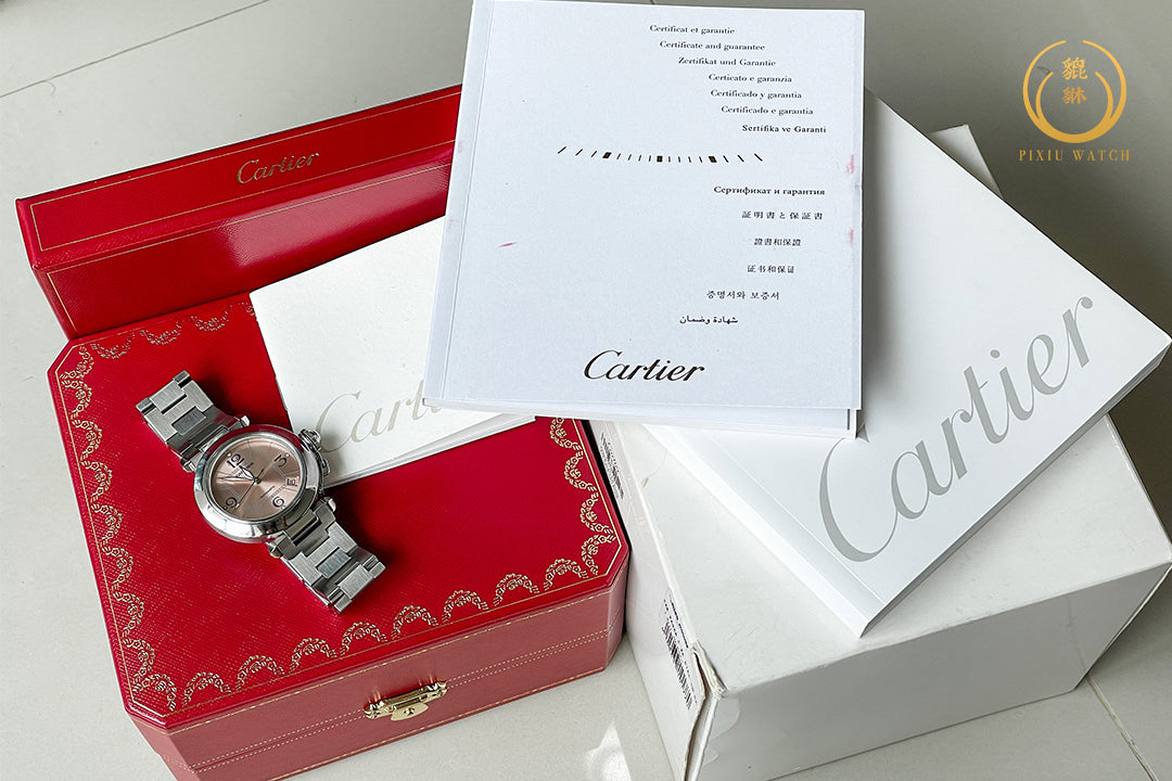 Cartier Pasha Champagne Dail
