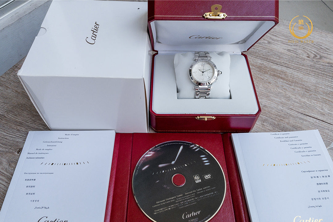 Cartier Pasha 2353 Full White Gold
