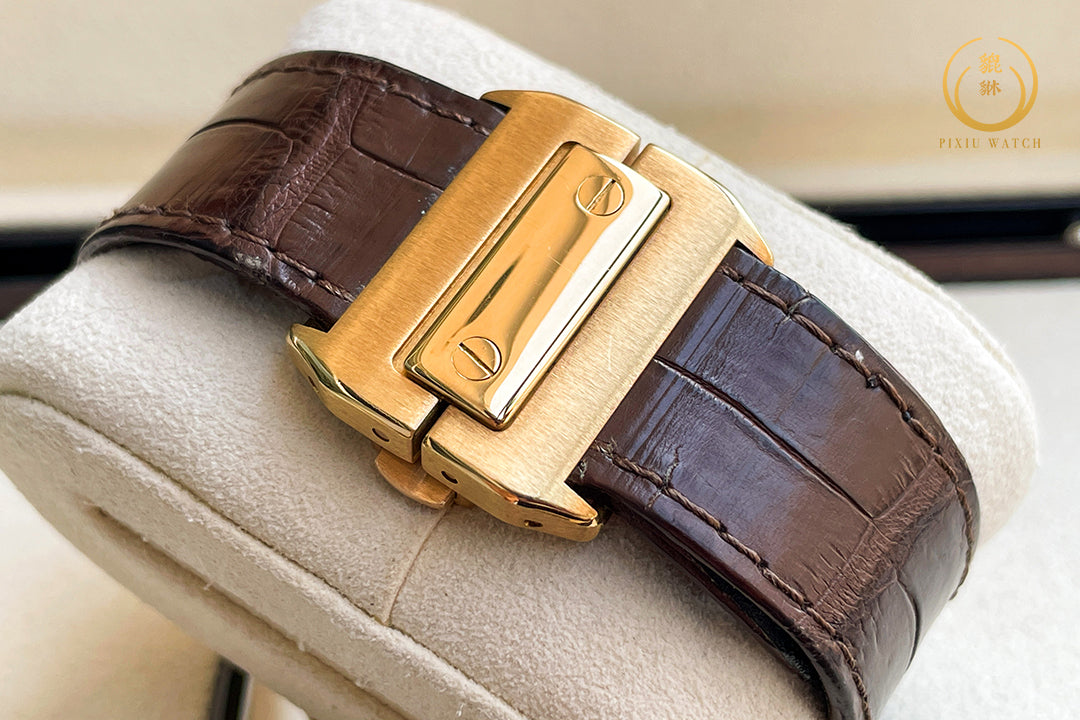 Cartier Santos 100 Yellow Gold