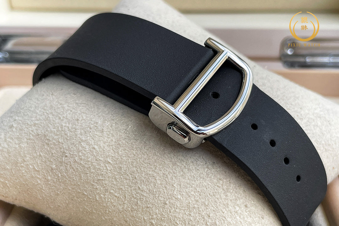 Cartier Santos Large Model Black Steel