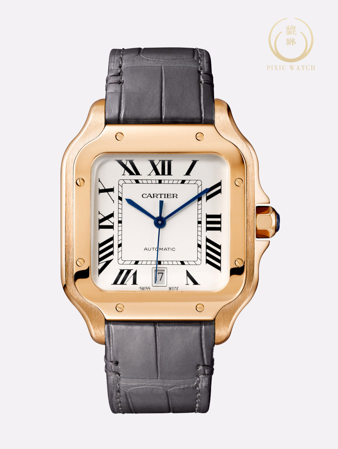 Cartier Santos Large Red Gold