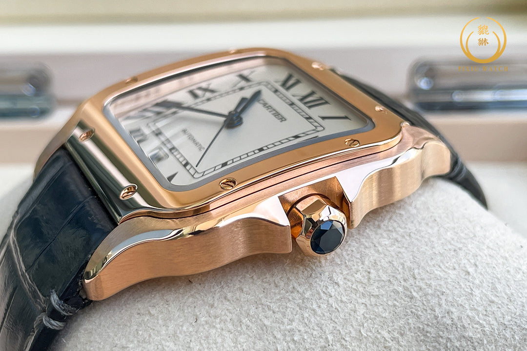Cartier Santos Large Red Gold
