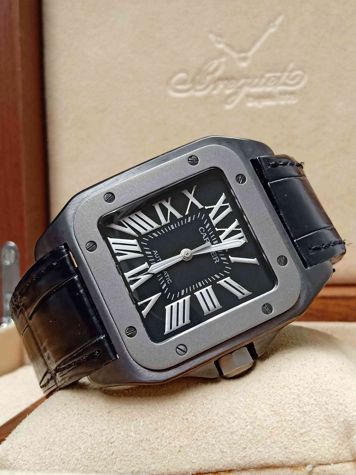 Cartier Santos XL All Black PVD