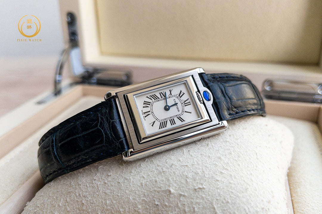 Cartier Tank Basculante Ivory Dial