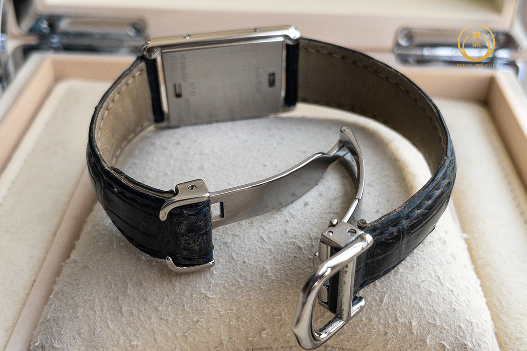 Cartier Tank Basculante Ivory Dial