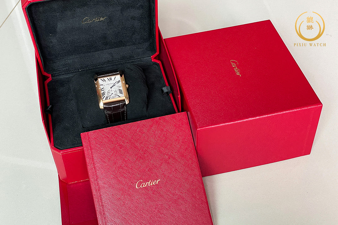 Cartier Tank MC 3590 18K Rose Gold