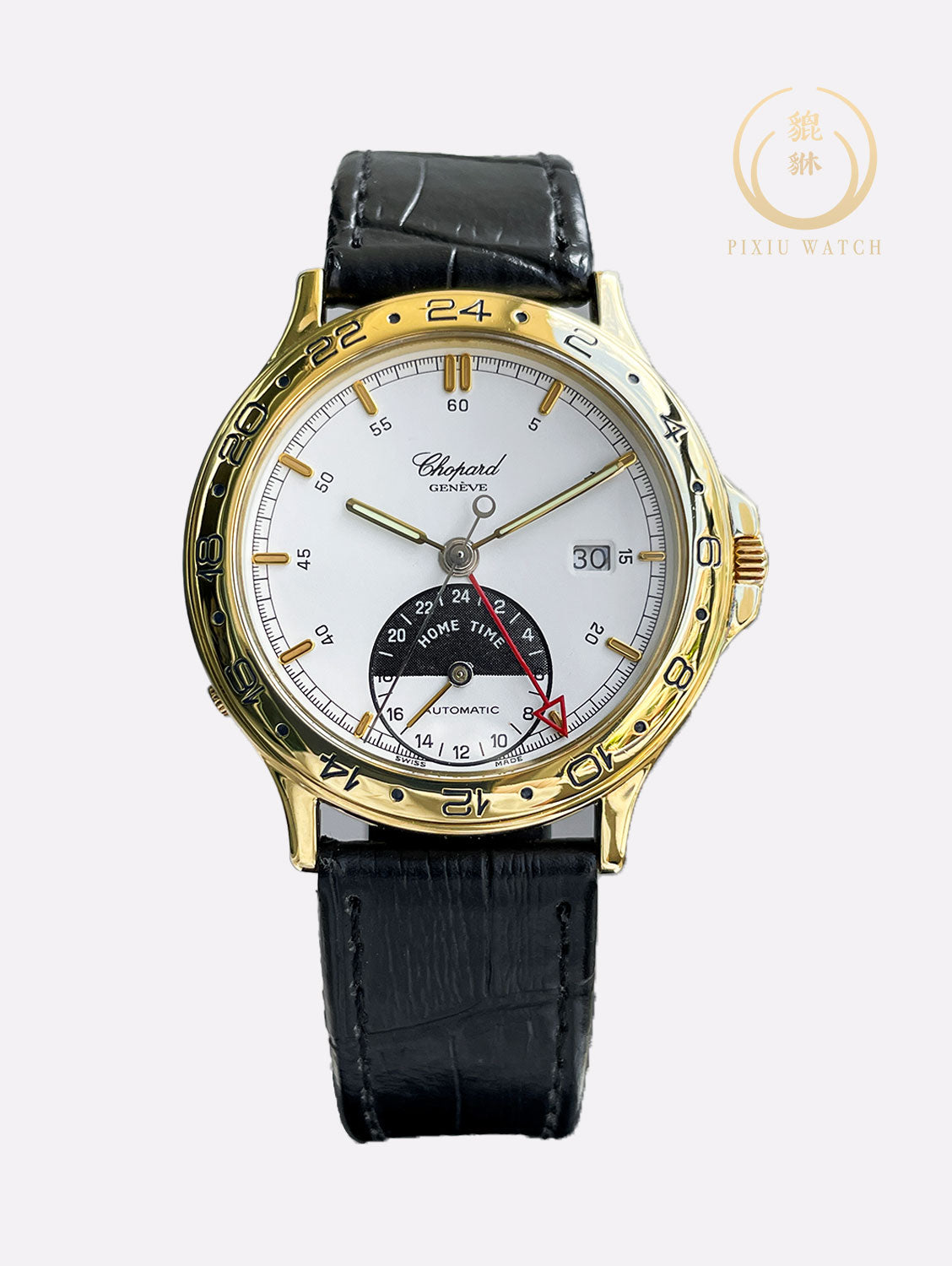 Chopard Linea D’ Oro Home Time 18K Yellow Gold