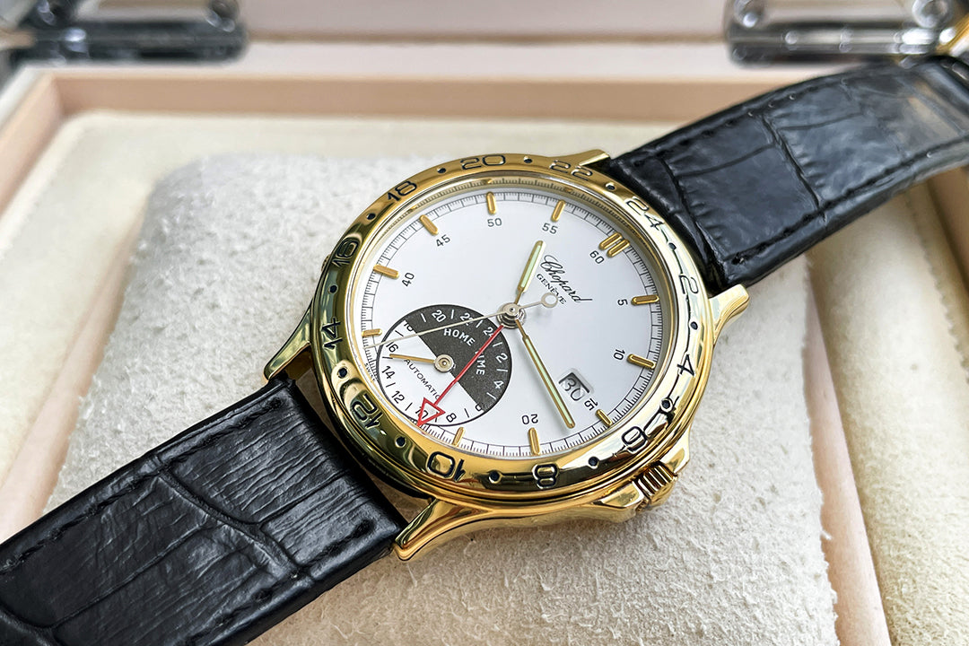 Chopard Linea D’ Oro Home Time 18K Yellow Gold