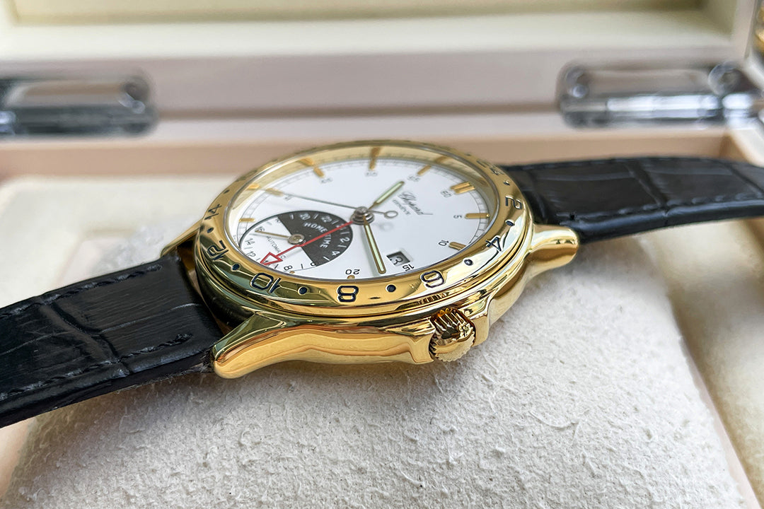 Chopard Linea D’ Oro Home Time 18K Yellow Gold