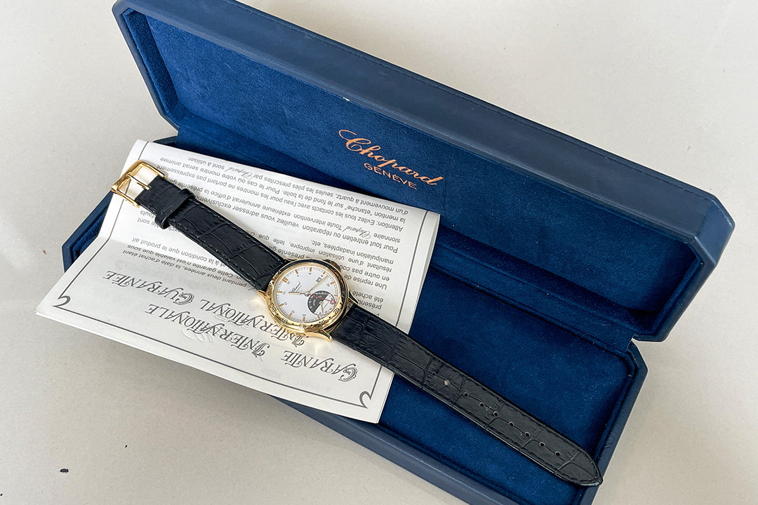 Chopard Linea D’ Oro Home Time 18K Yellow Gold