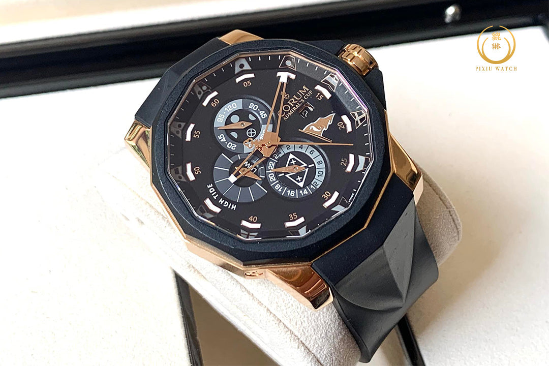 Corum Admiral’s Cup IATE Clube De Santos Pink Gold Limited 65 Pcs.