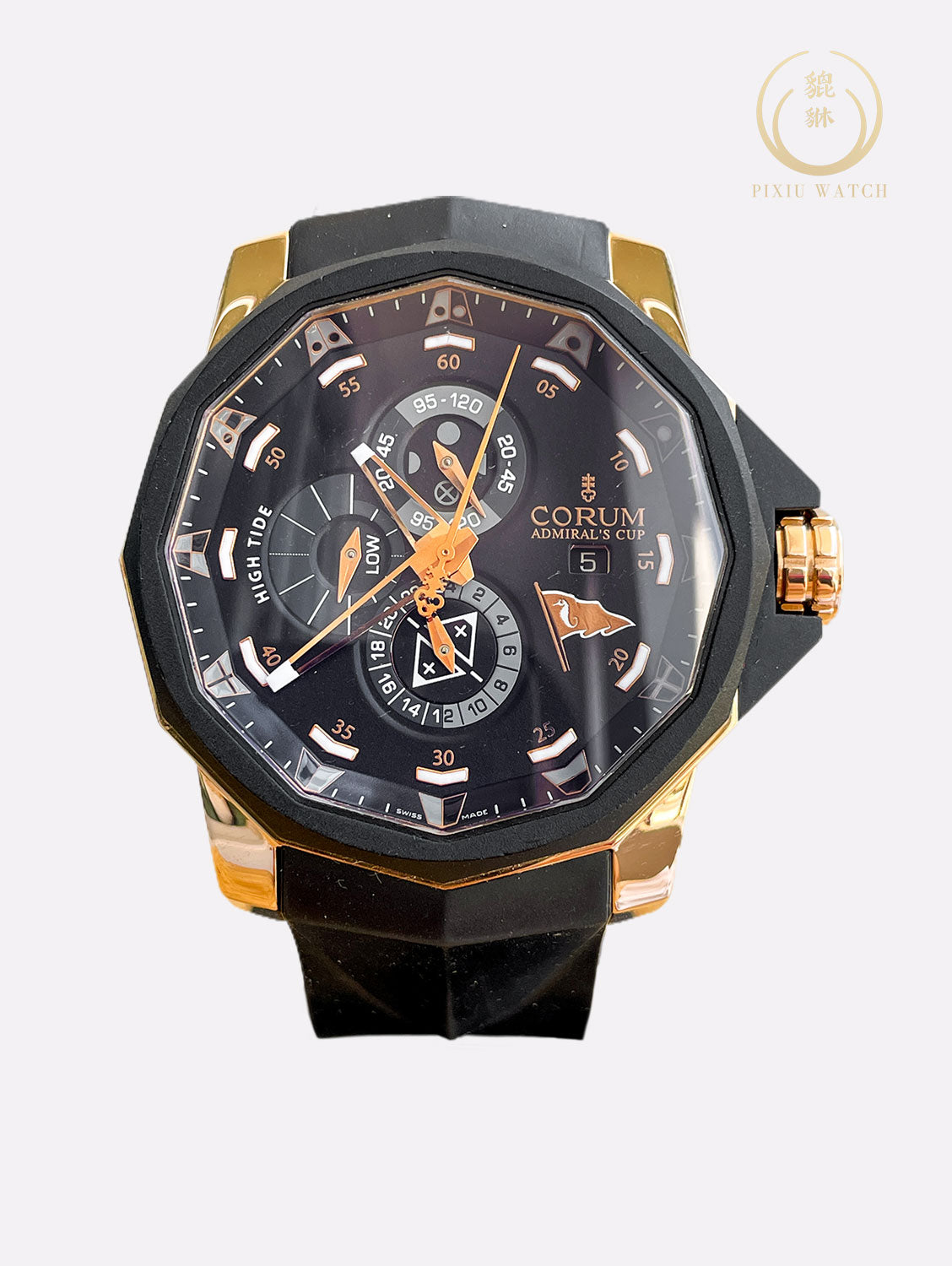 Corum Admiral’s Cup IATE Clube De Santos Pink Gold Limited 65 Pcs.