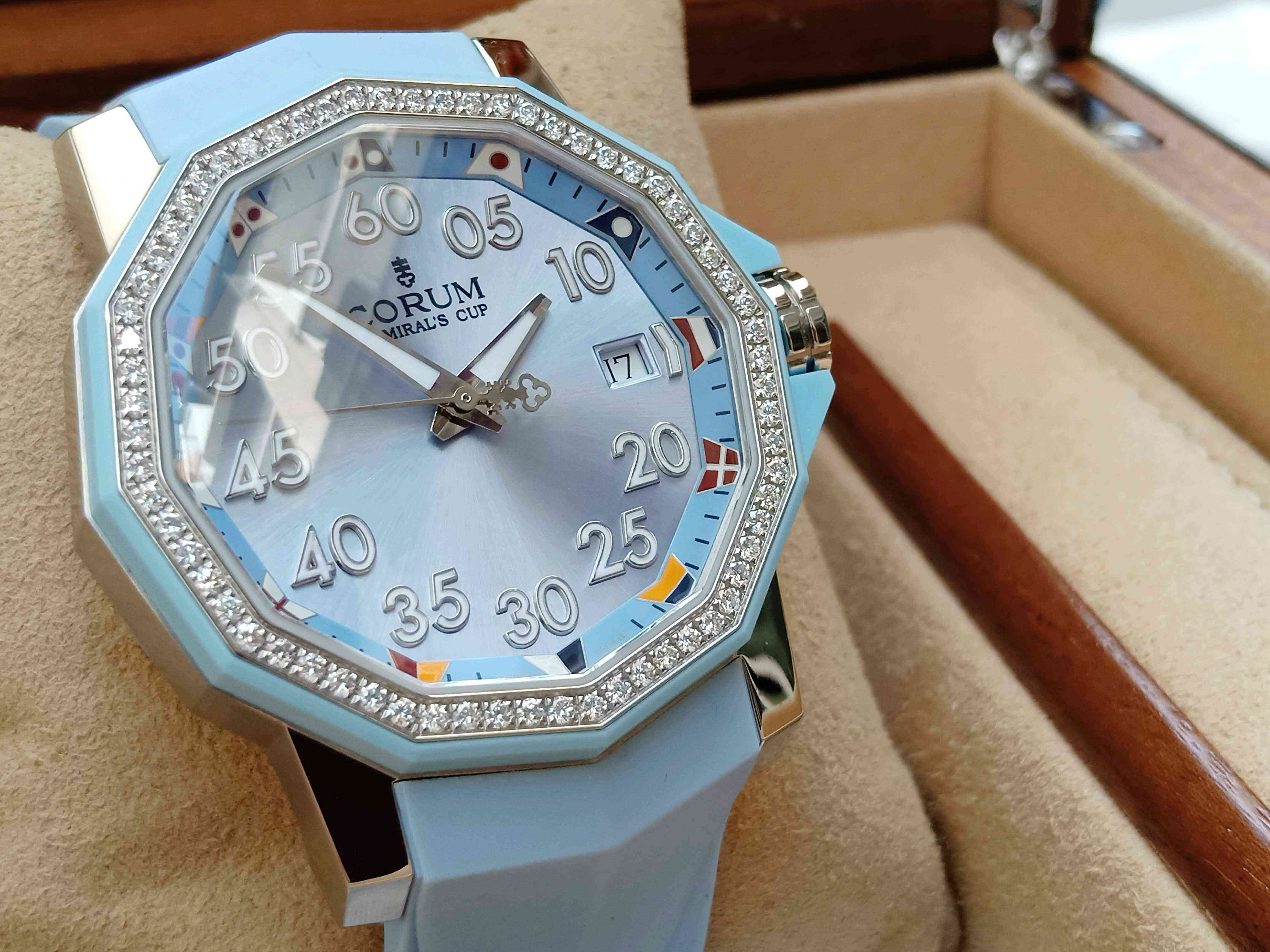 Corum Admirals Cup Blue Dial