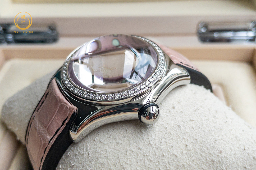 “NOS” Corum Bubble Diamonds MOP Dail