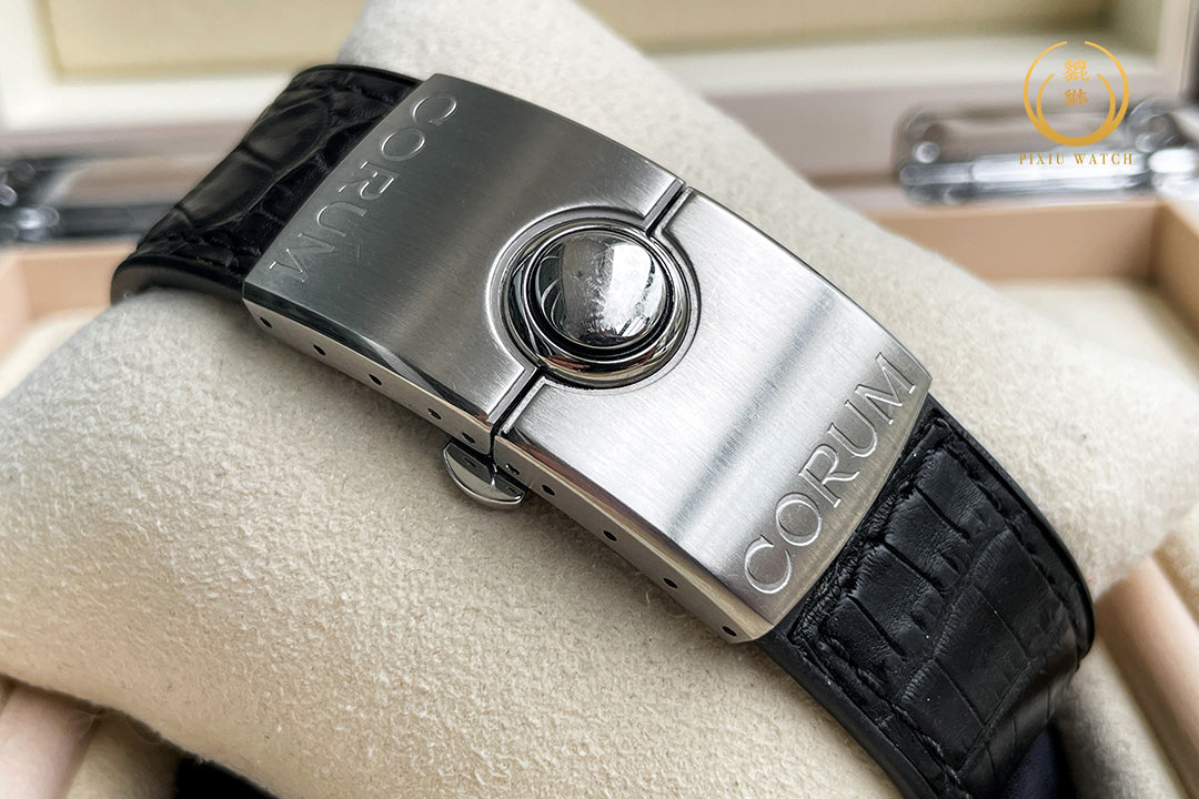 Corum Bubble Black Skeleton