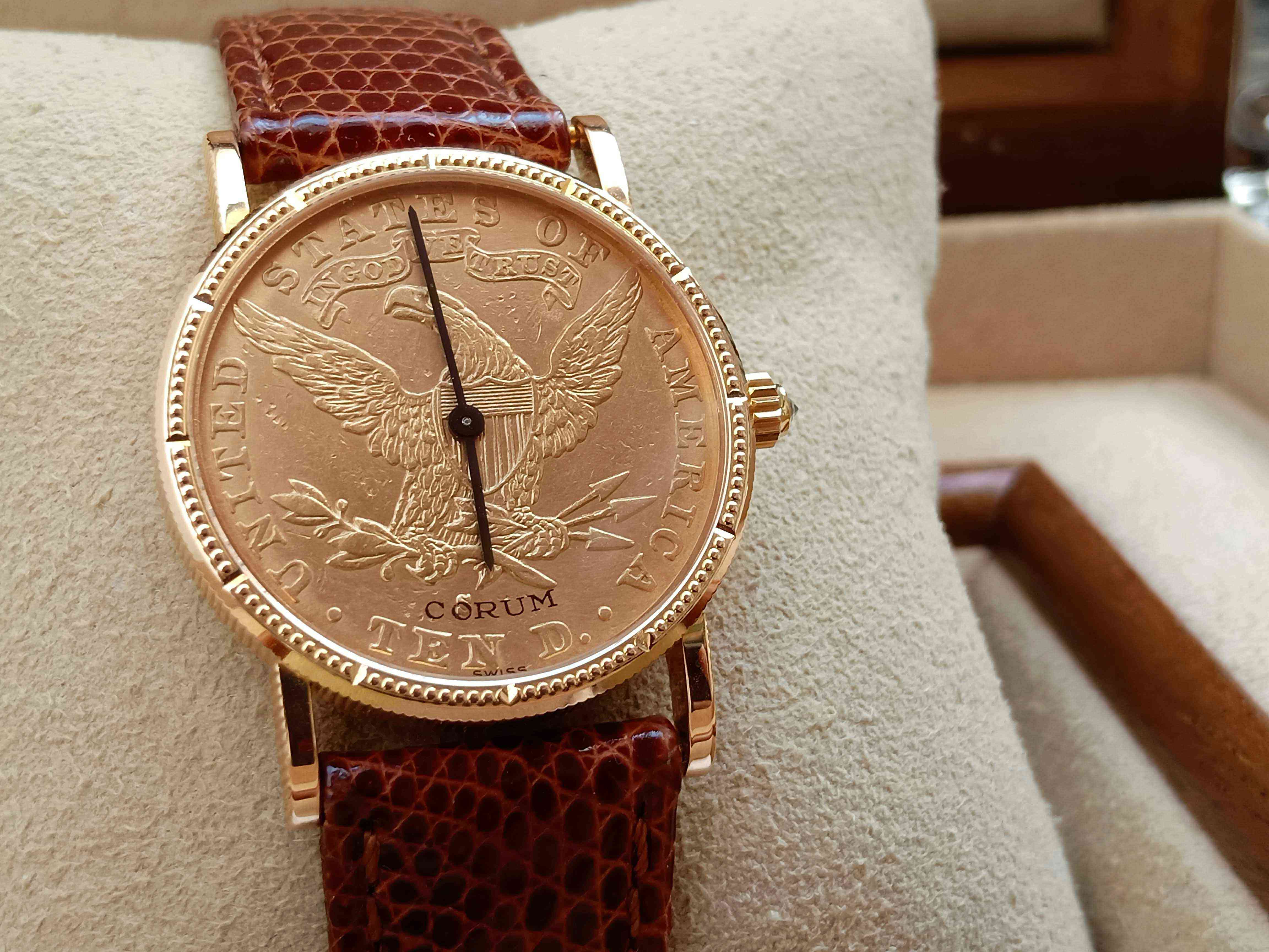 Corum Coin 10 Dollars Manual Winding
